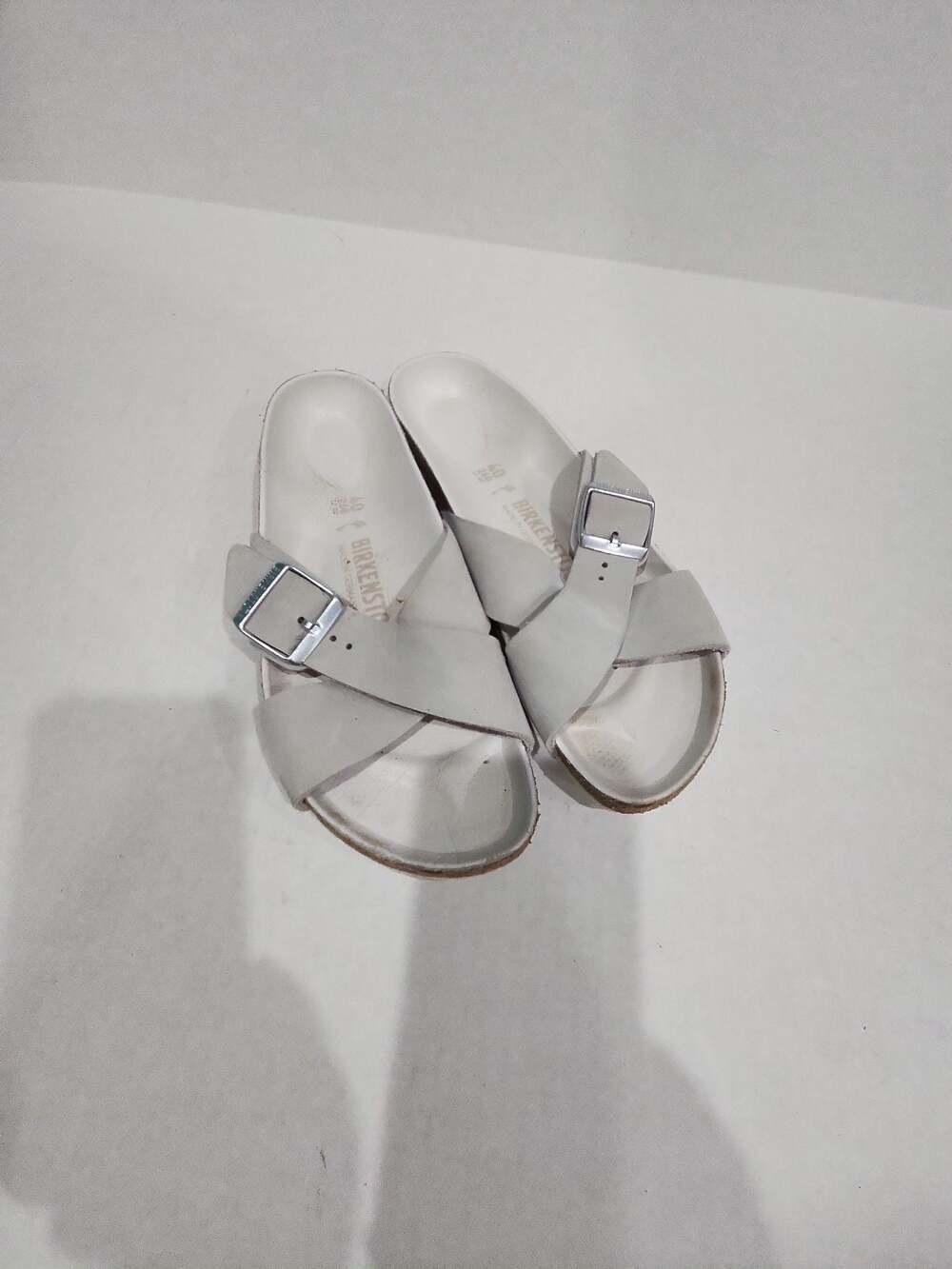 Birkenstock Franca Sandals White Size 40